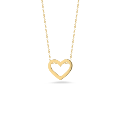 Open Heart Necklace