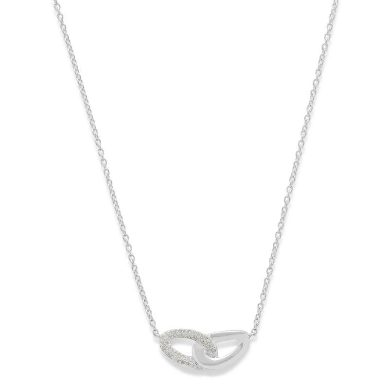 Cherish Bond Pendant Necklace with Diamonds