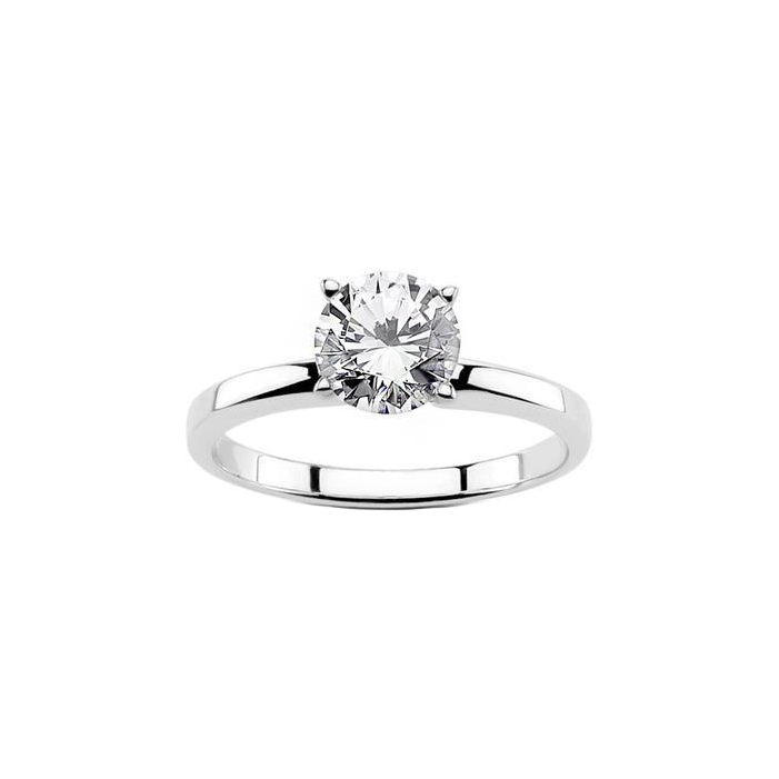 Round Forevermark Solitaire Ring