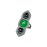 Emerald & Diamond Cocktail Ring