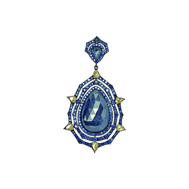 Diamond & Sapphire Pendant