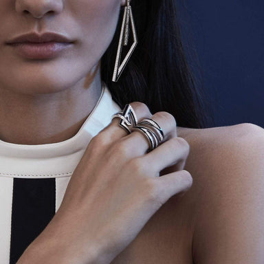 Diamond Vertigo Infinity Ring